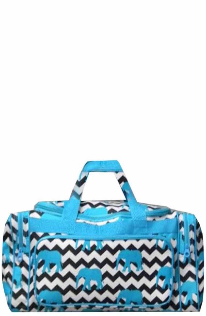 Printed Duffle Bag-EL9520/BL